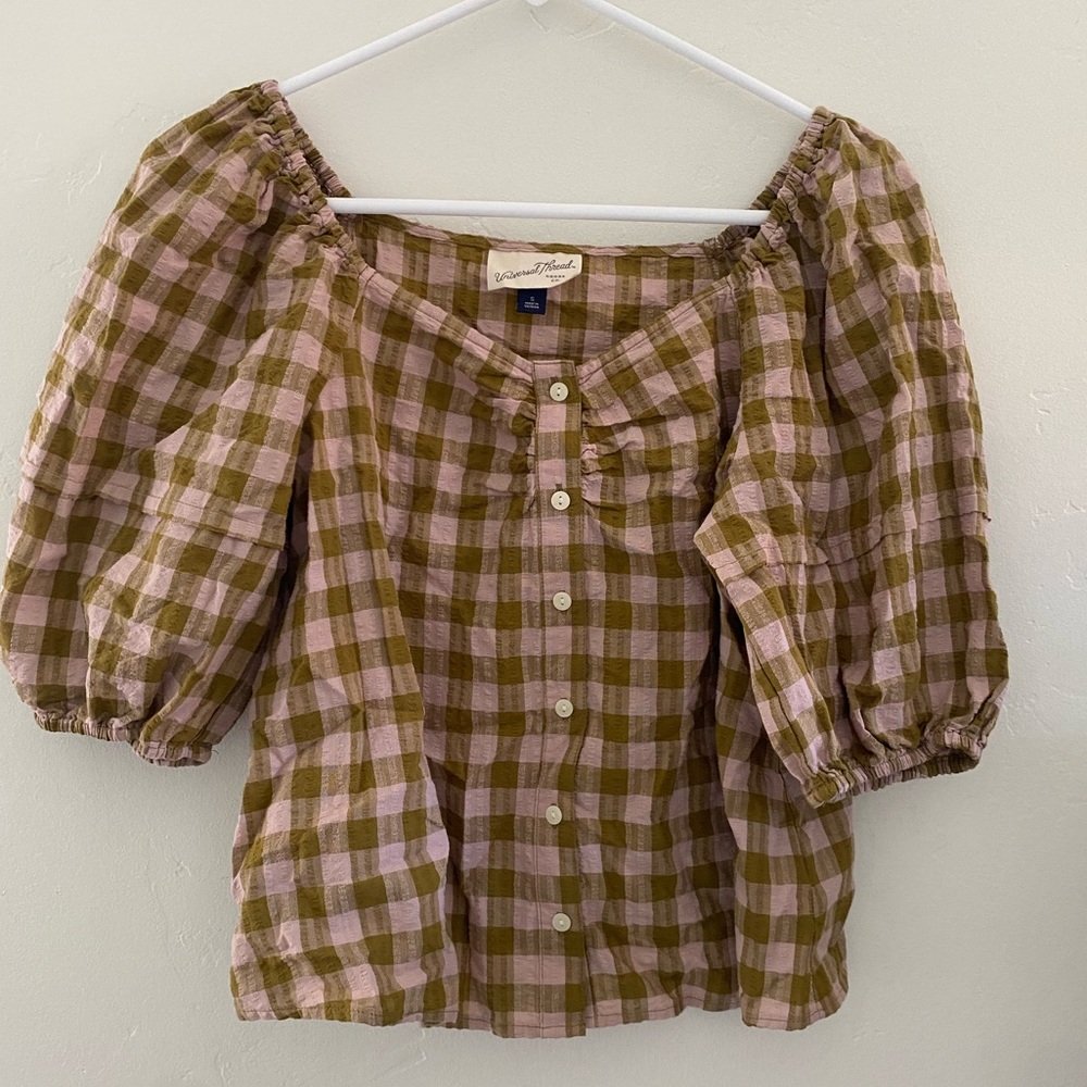 Ruffle Sleeve Blouse